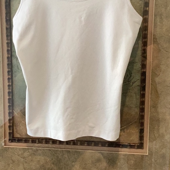 Chico’s White Tank w/ Adjustable Straps - Picture 3 of 6